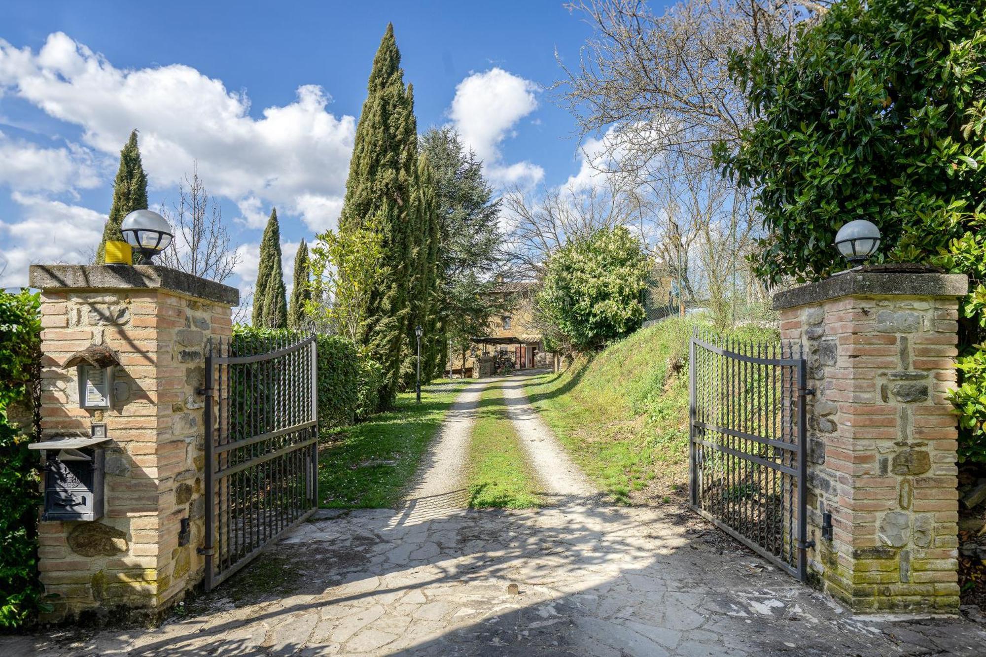 Magnolia Ad Antico Casale '700 Villa Umbertide Luaran gambar